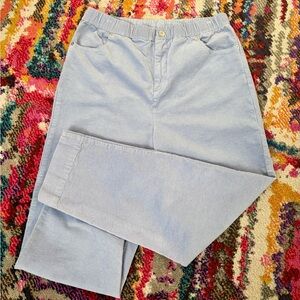 Wild Fable Pastel Blue Corduroy High-Waist Pants